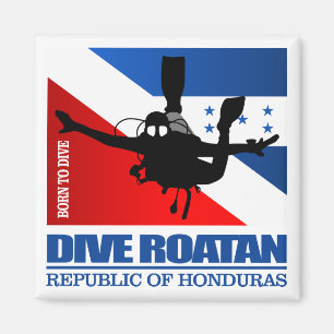 Imán Dive Roatan DF2