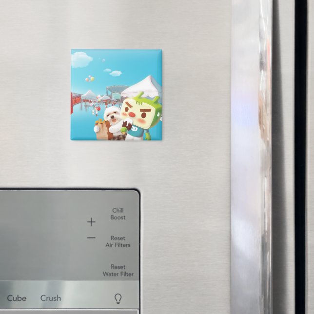 Imán Diversión al mercado exterior (In situ (nevera))