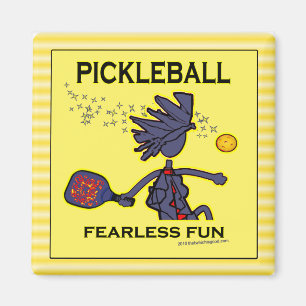 Imán Diversión audaz de Pickleball