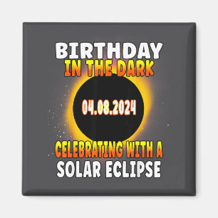 Imán Diversión Cumpleaños Total Eclipse Solar Celebraci
