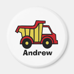 Imán Diversión de construcción/ Camión volcado