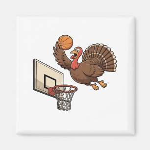 Imán Diversión de gracias Turquía Dunking Basketball Fu