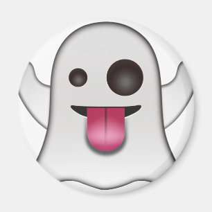 Imán Diversión de Guay sobre la Emoji fantasma temible