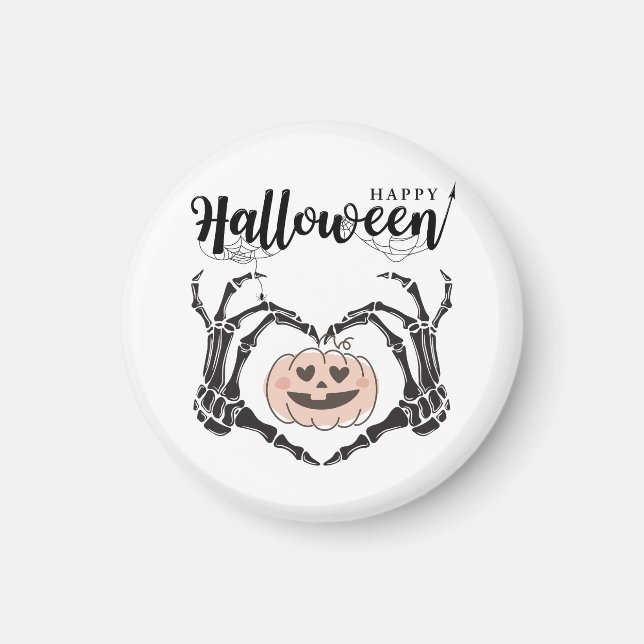 Imán Diversión de Halloween (Frente)