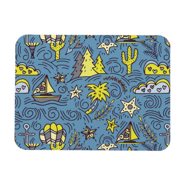 Imán Diversión de viajes (Horizontal)