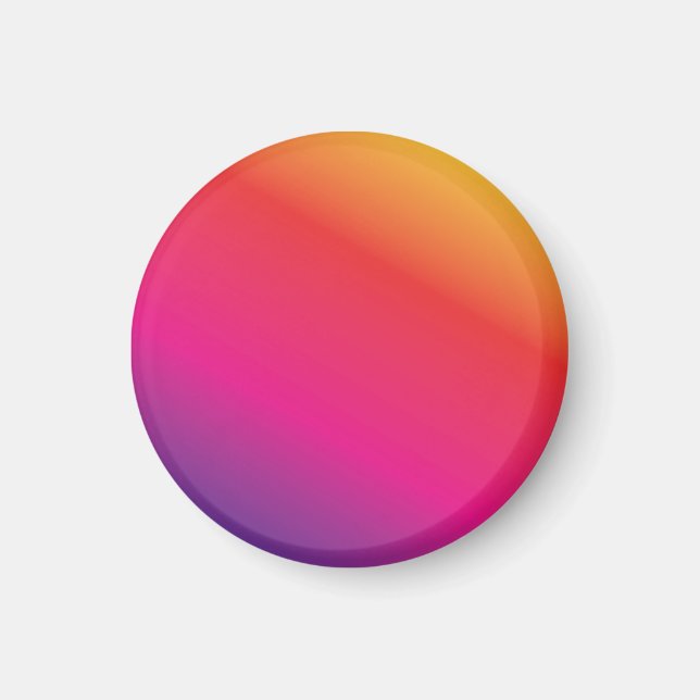 Imán Diversión del espectro arcoiris (Frente)