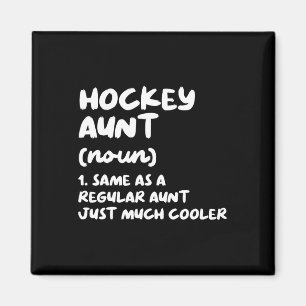 Imán Diversión en definición de tía de hockey y deporte