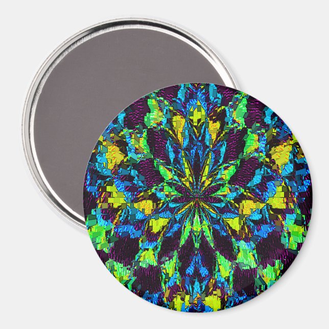 Imán Diversión floral en los años 60... (Anverso/Reverso)