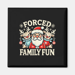 Imán Diversión Forzada Familia Sarcástica Navidad Diver