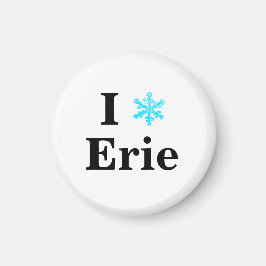 Imán Diversión I Snowflake Erie