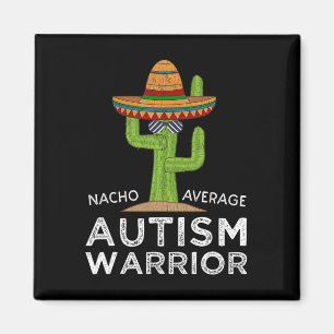 Imán Diversión Lindo Apoyo Autista Diversión Guerrero A