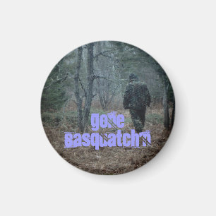 Imán Diversión Sasquatch'n ido Trackin del mensaje del