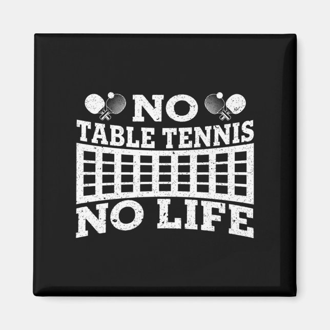 Imán Diversión sin mesa Tenis sin vida Ping Pong Tennis (Frente)