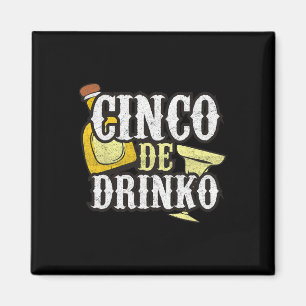 Imán Divertida Celebración de Drinko del Cinco De Mayo