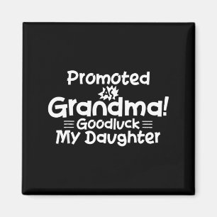Imán Divertida Nueva Abuela Promoción Frase Abuela Humo