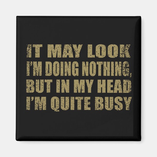 Imán Divertidas declaraciones sarcásticas citas famosas (Frente)