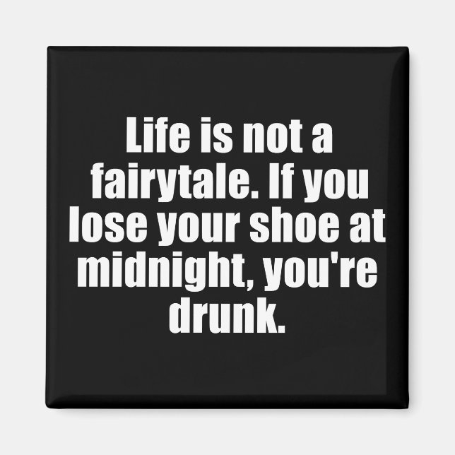 Imán Divertidas declaraciones sarcásticas citas famosas (Frente)