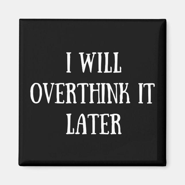 Imán Divertidas frases sarcásticas y citas famosas (Frente)