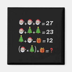 Imán Divertido 67 Meme Navidad Profesor de Matemáticas