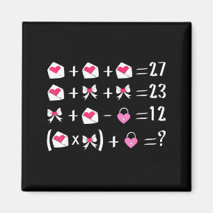 Imán Divertido 67 Meme San Valentín Profesor de Matemát