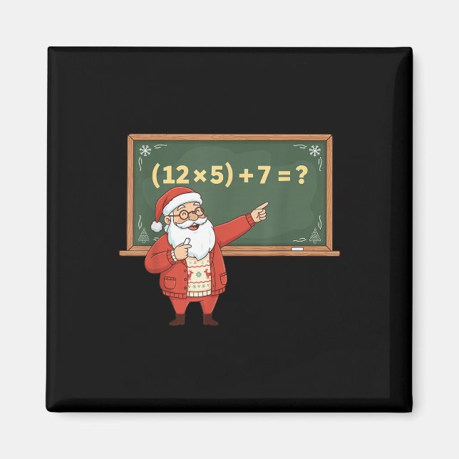 Imán Divertido 67 Seis Siete Profesor de Matemáticas Na (Frente)