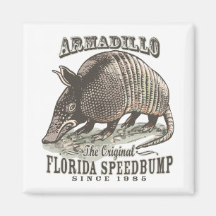 Imán Divertido Armadillo dispara de Mudge Studios