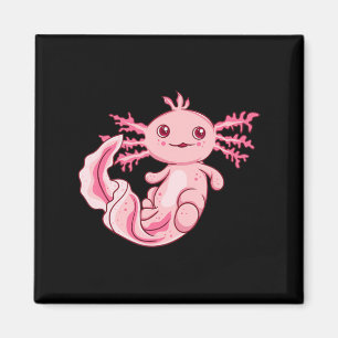 Imán Divertido Axolotl Lover Cute Axolotl Cute Kawaii K