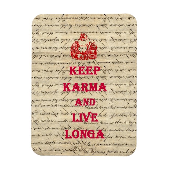 Imán Divertido Buda diciendo (Vertical)