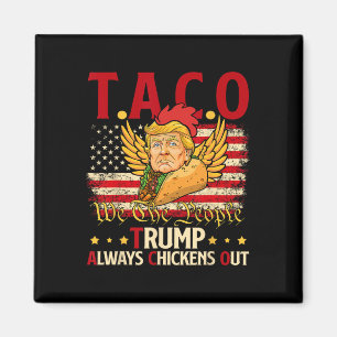 Imán Divertido Chiste de Trump contra Trump Tee 2