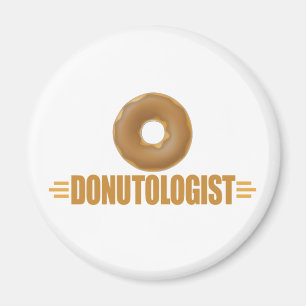 Imán Divertido Chocolate Donut Lover