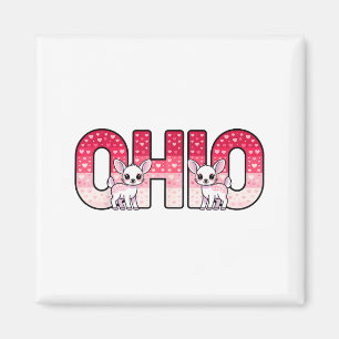 Imán Divertido ciervo de Ohio fiesta del medio oeste O-
