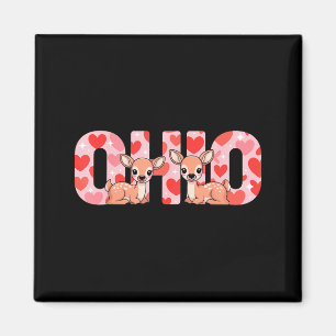 Imán Divertido ciervo de Ohio fiesta del medio oeste O-