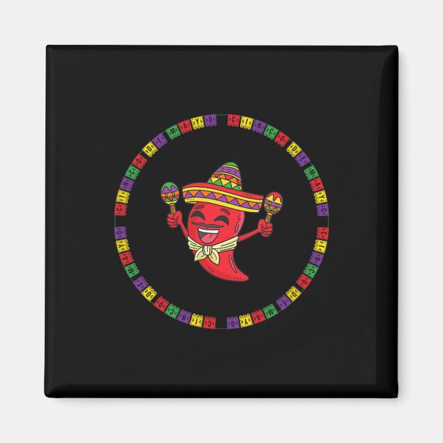 Imán Divertido Cinco De Mayo  (Frente)