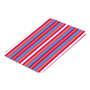 Imán Divertido colorido Multi Stripes