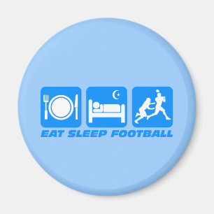 Imán Divertido coma el fútbol del sueño