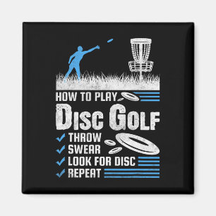 Imán Divertido Cómo Jugar Disc Golf