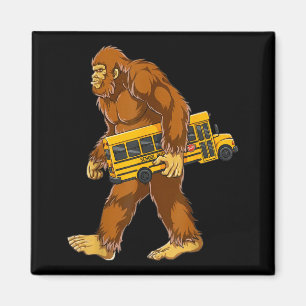 Imán Divertido conductor de autobús Bigfoot Sasquatch a
