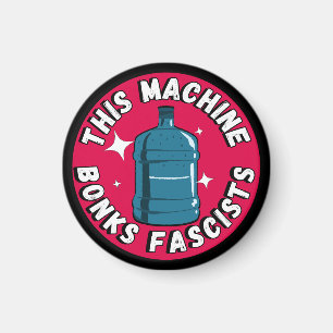Imán Divertido corte Esta máquina fascista a los fascis