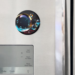 Imán Divertido cute burbuja Wonderland