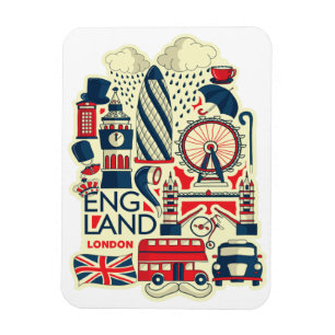 Imán divertido de Inglaterra Londres