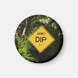 Imán divertido de la señal de tráfico