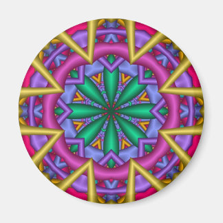 Imán divertido decorativo de Mandala