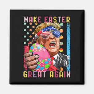 Imán Divertido Día de Pascua Trump vuelve a hacer grand