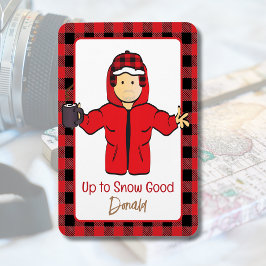 Imán Divertido dicho por él para las vacaciones de invi