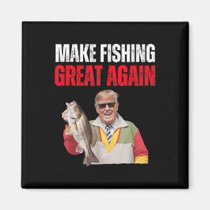 Imán Divertido Donald Trump Hacer Que La Pesca Sea Geni