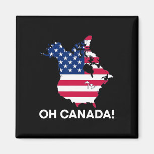 Imán Divertido Donald Trump Oh Canadá 51st Estado Usa A
