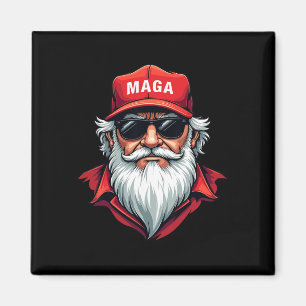 Imán Divertido Donald Trump Santa Claus Mega Navidad Ho