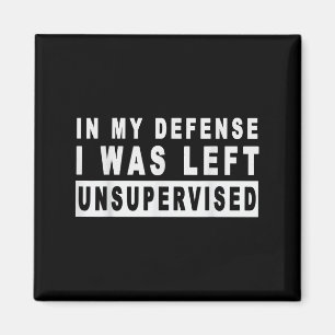 Imán Divertido En Mi Defensa, Me Quedé Sin Supervisión