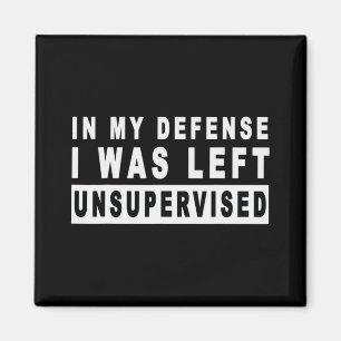 Imán Divertido En Mi Defensa, Me Quedé Sin Supervisión