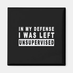 Imán Divertido En Mi Defensa, Me Quedé Sin Supervisión